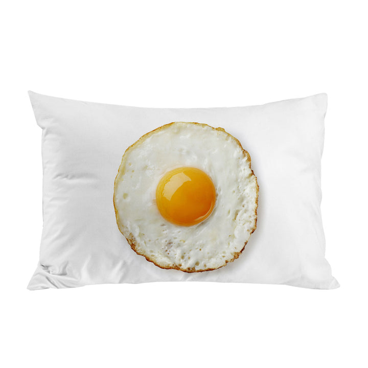 Pillowcase with Cool and Funny Sunny Side Up Fried Egg