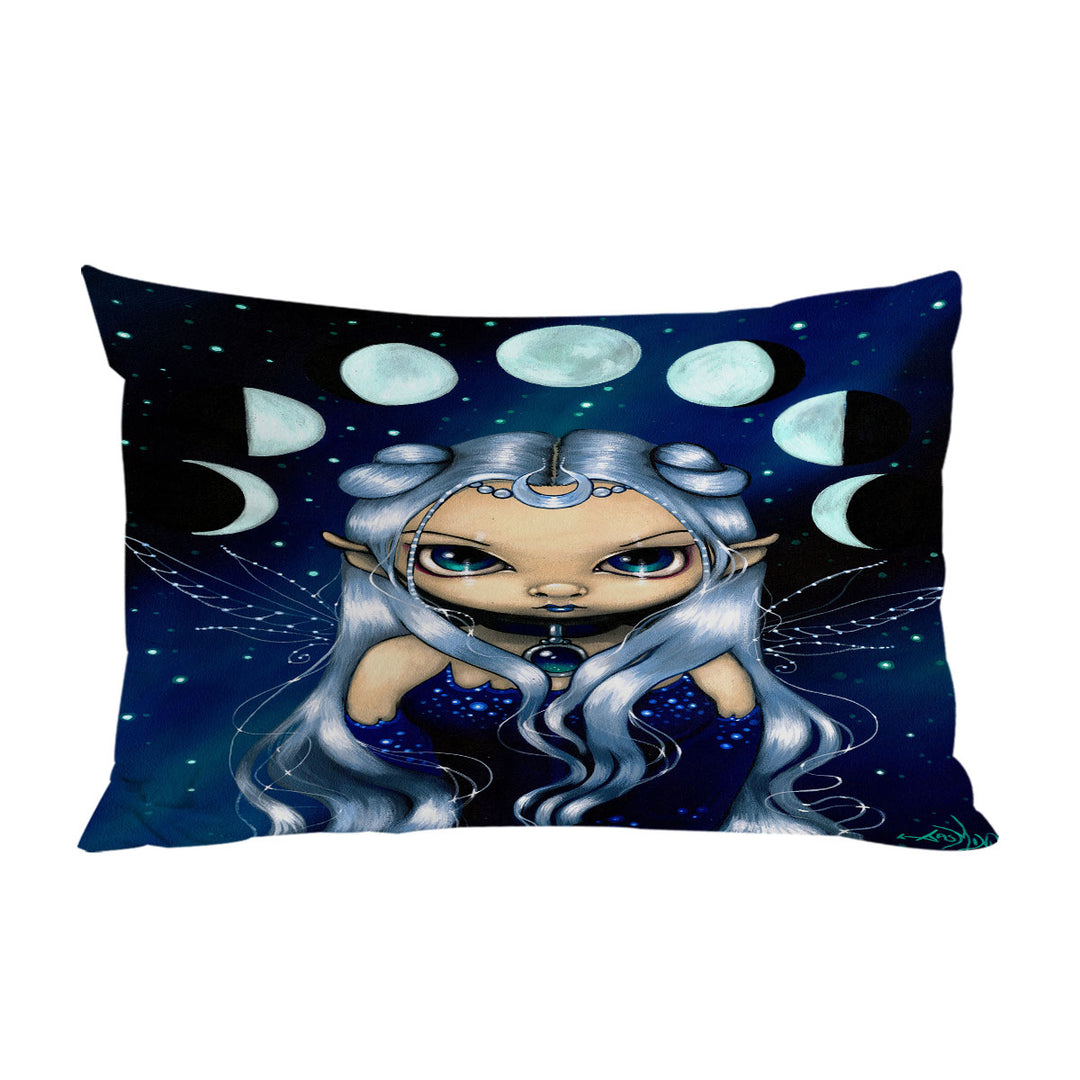 Pillowcase with Elf Fairy of the Changing Moons