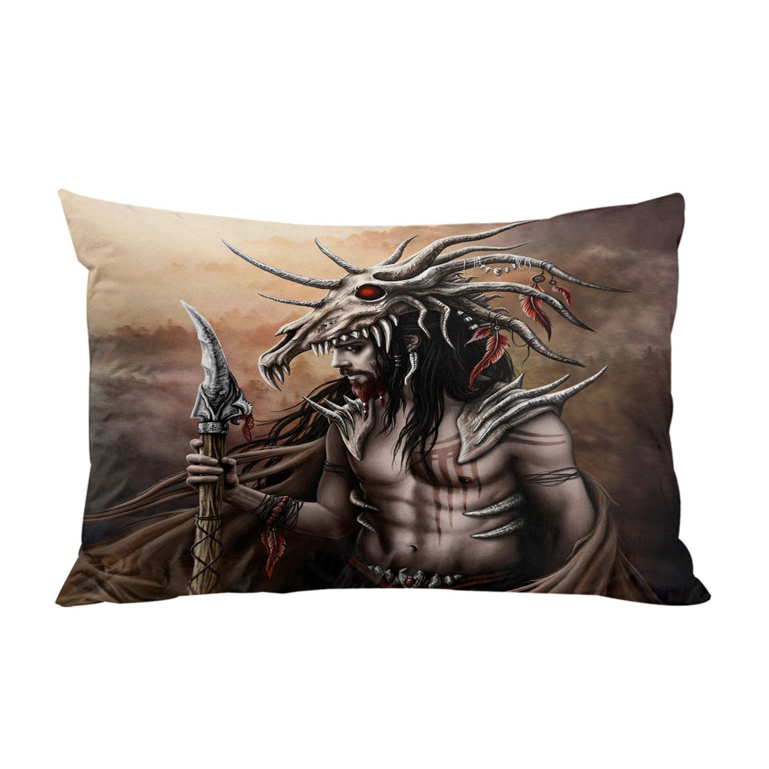 Pillowcases with Cool Fantasy Art Brave Man the Hunter