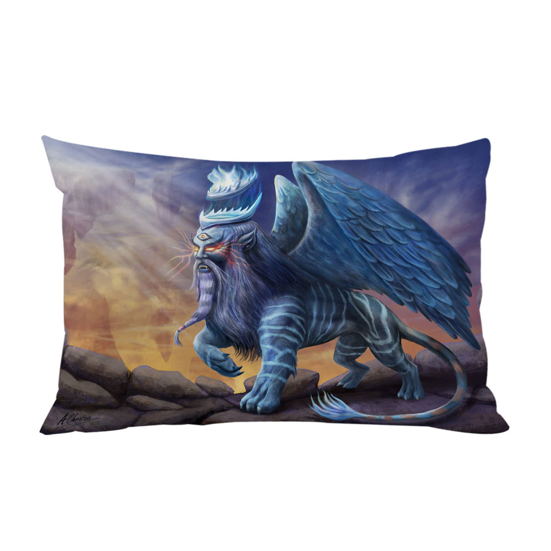 Pillowcases with King Sphinx Cool Fantasy Dragon Creature