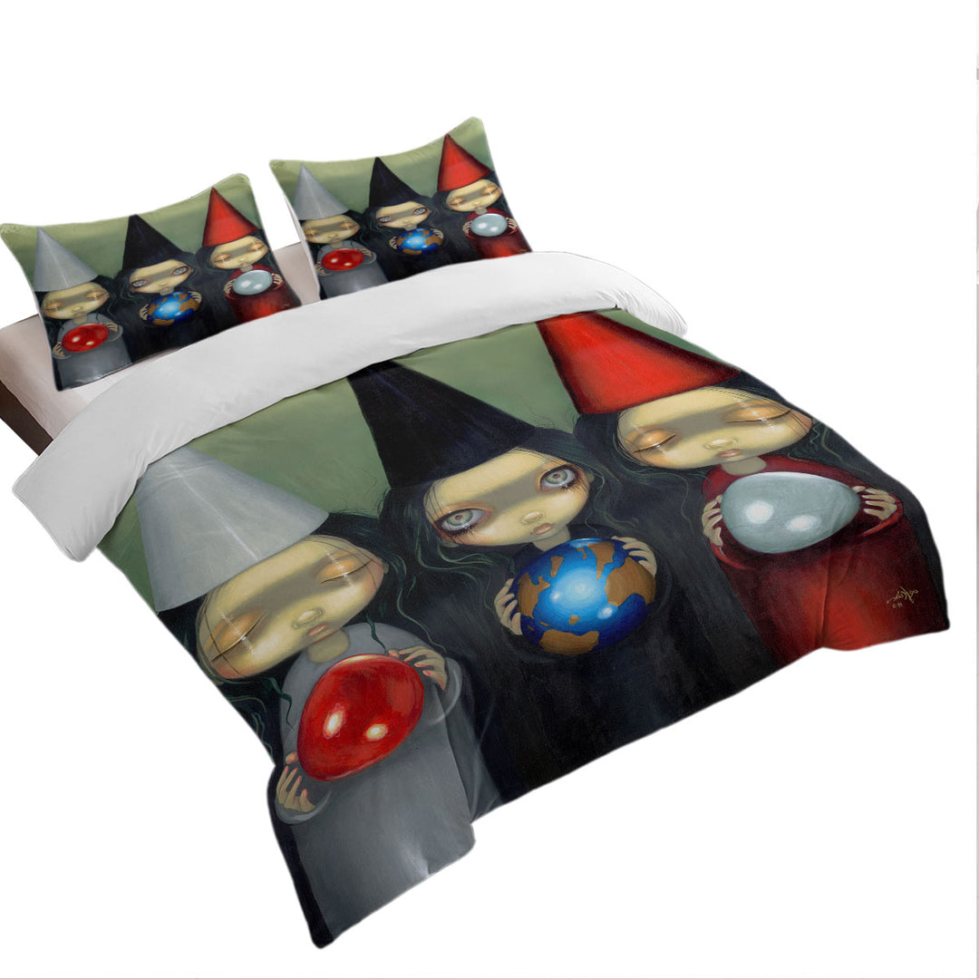 Planetary Witches Planetary Forces Mars Earth Venus Duvet Covers