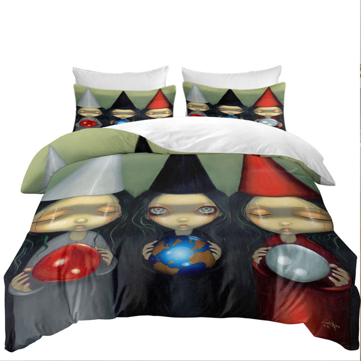 Planetary Witches Planetary Forces Mars Earth Venus Oversized King Duvet Cover