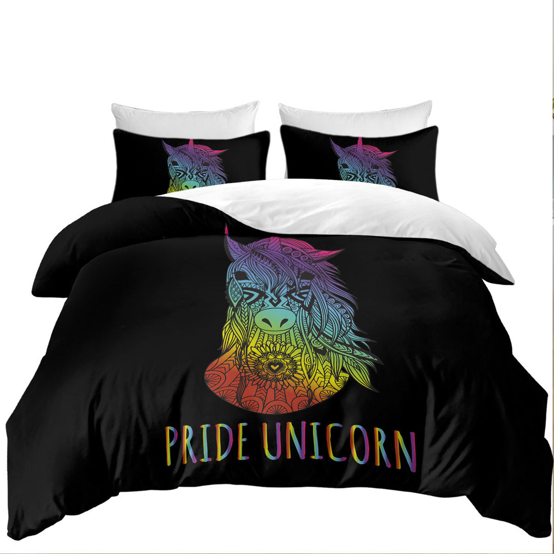 Pride Unicorn Quilt Cover Sets