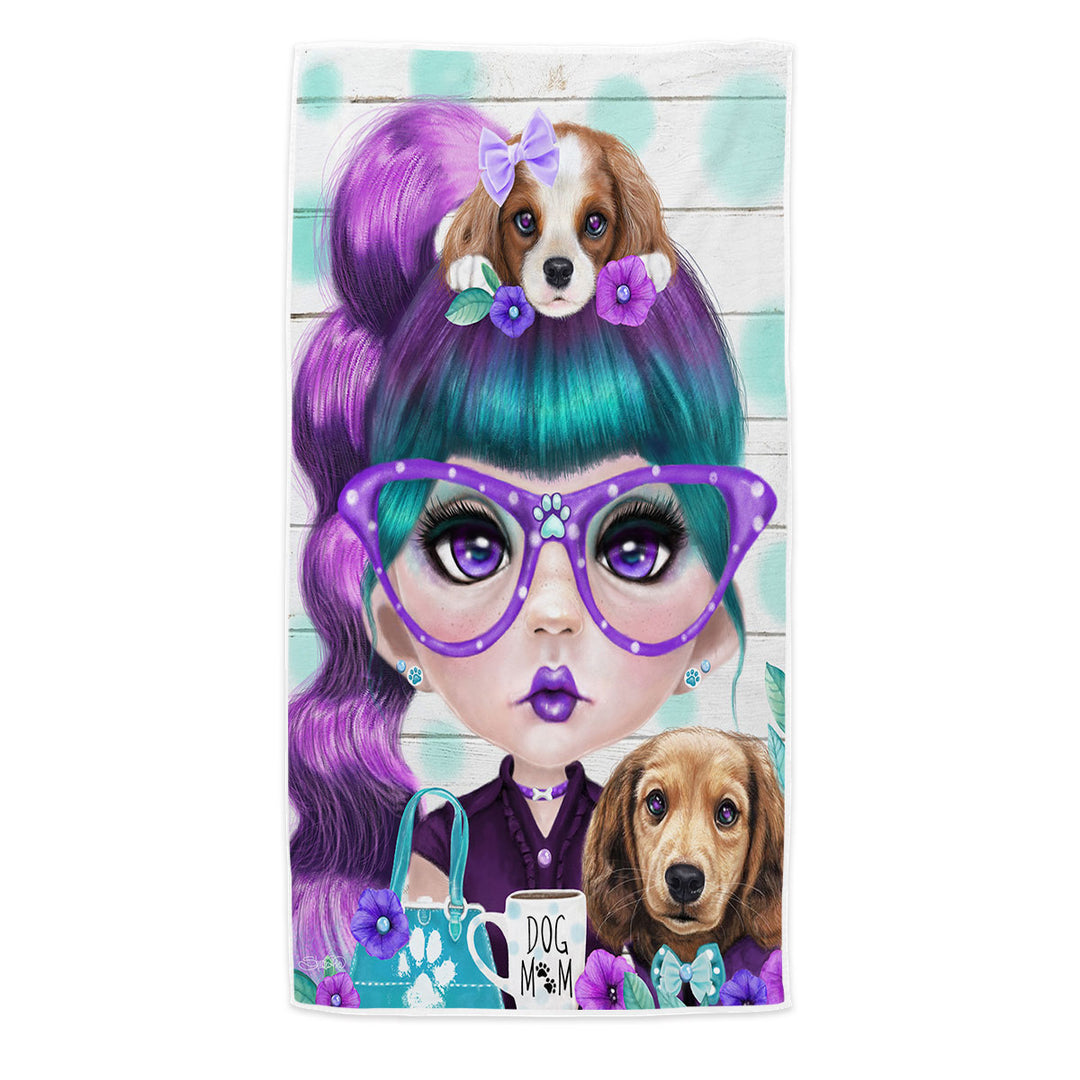 Puppy Microfiber Beach Towel Loving Petunia Munchkinz Girl