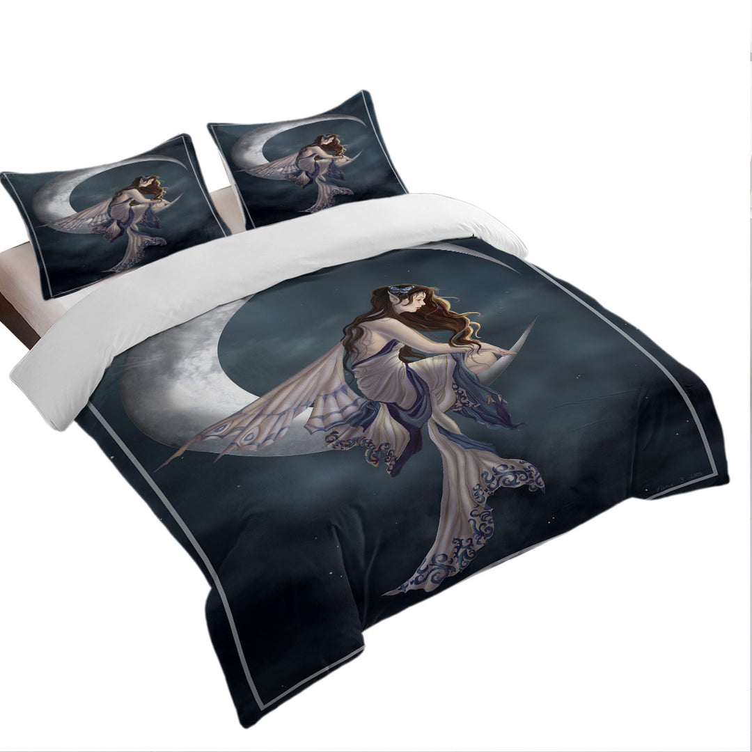 Quilt Cover Sets with Fantasy Art the Lovely Moon Fairy