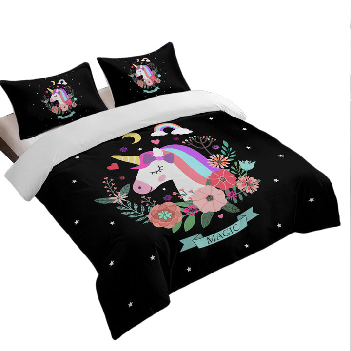 Quilt Cover Sets with Magic Unicorn