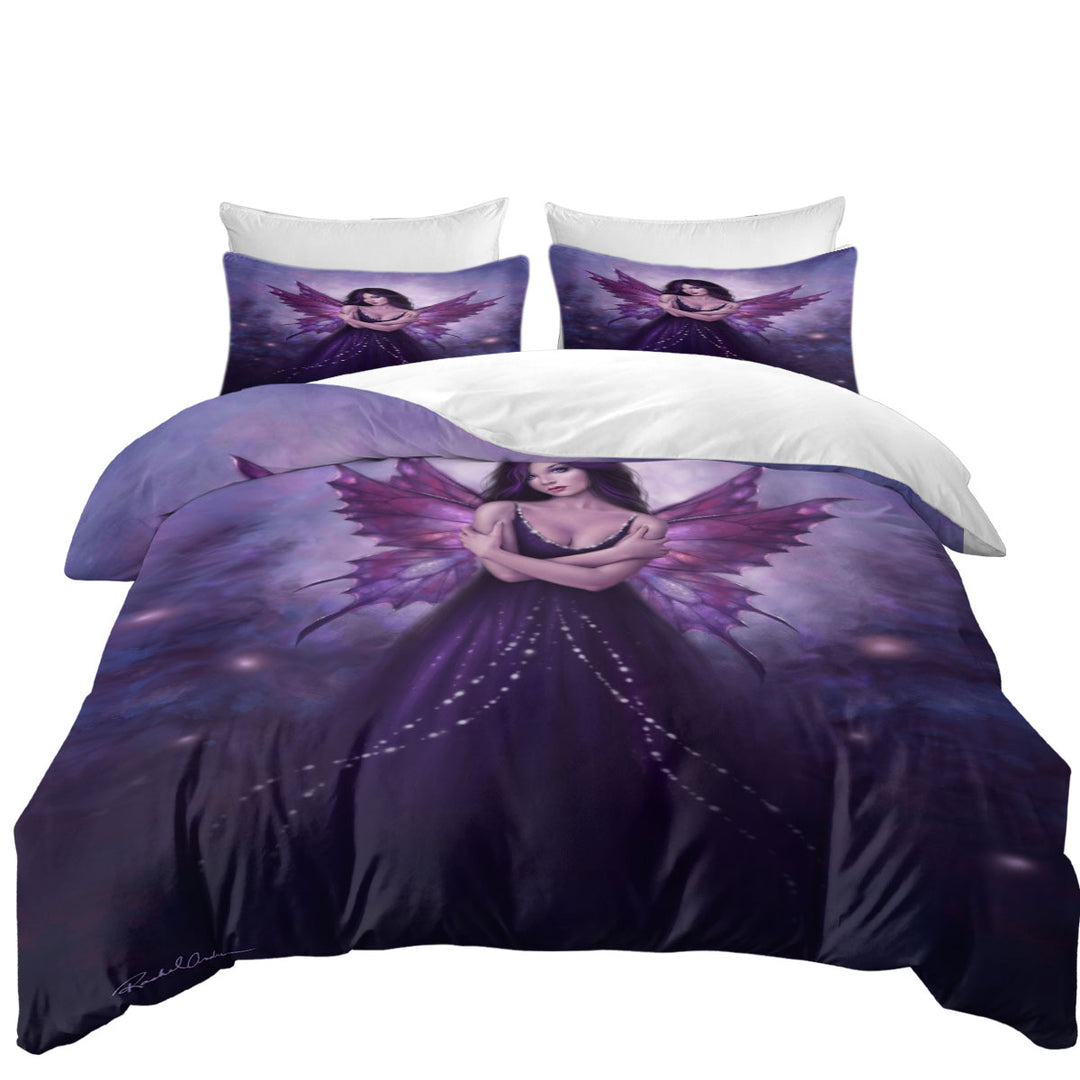 Quilt Cover with Fantasy Art Mirabella Beautiful Butterfly Girl