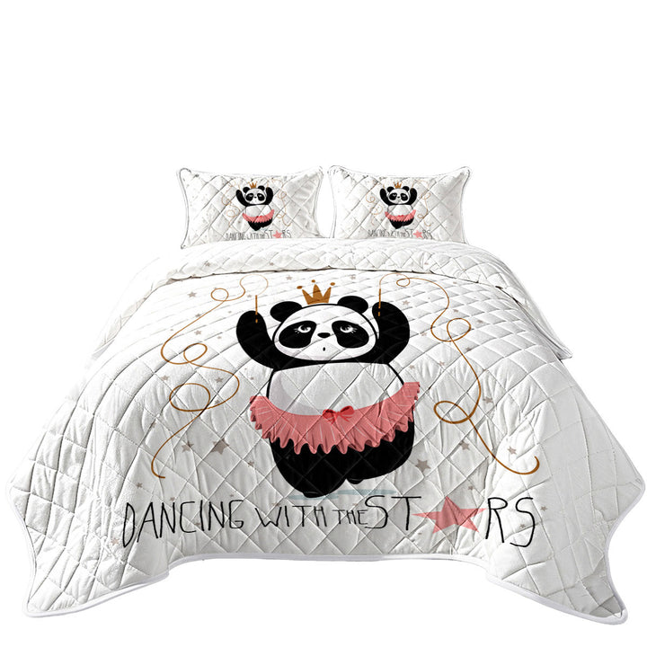 Quilts for Beds with Dancing Panda