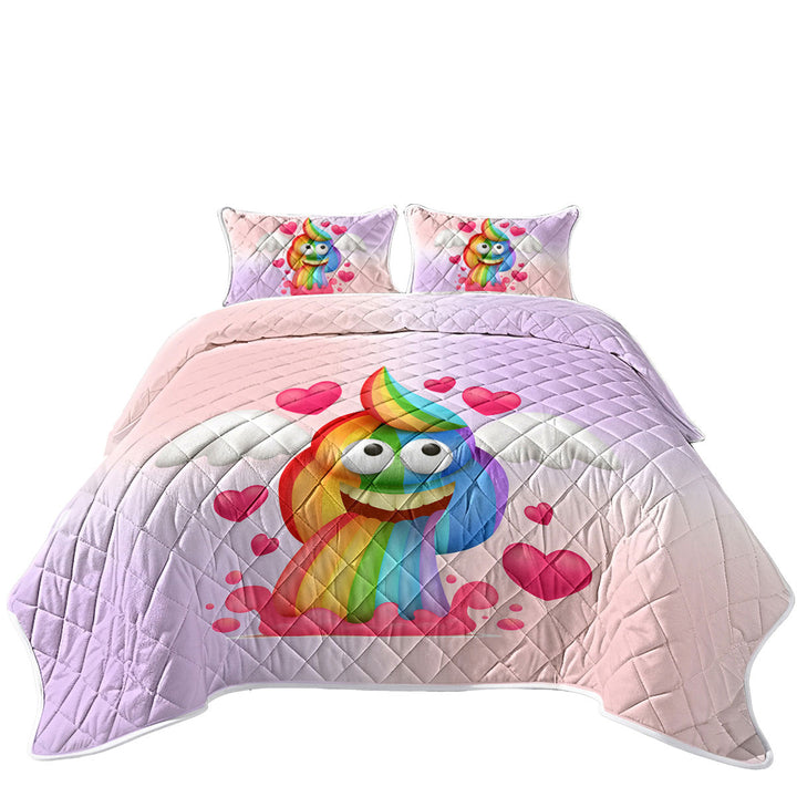 Quilts for sale with Rainbow Poo