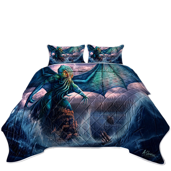 Quilts with Cool and Scary the Call of Cthulhu