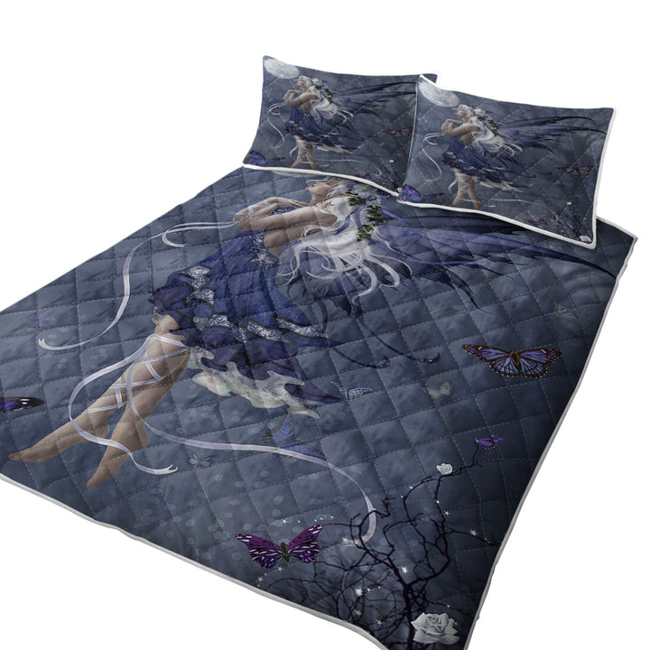 Quilts with Fantasy Art Blue Nocturne Fairy