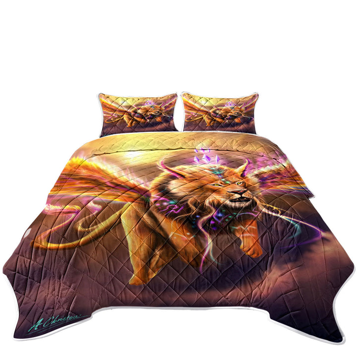 Quilts with Fantasy Fine Art Venetian Lion