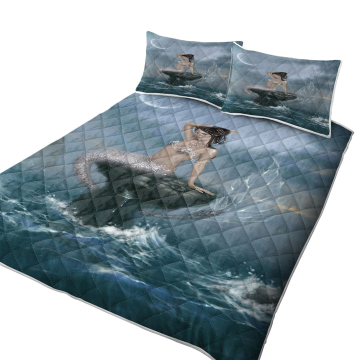 Quilts with Fantasy Ocean Art the Beautiful Mermaid