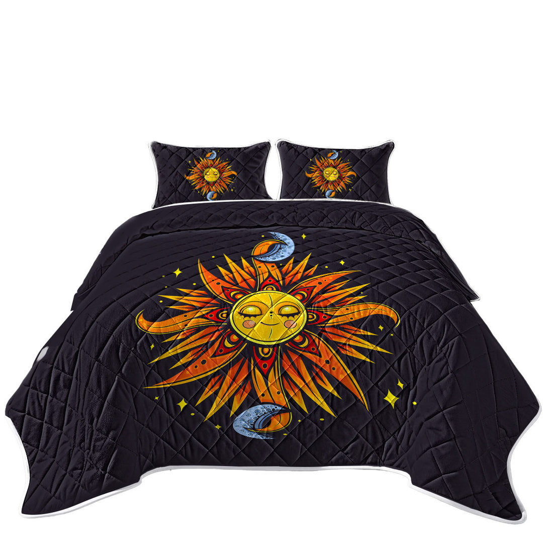 Quilts with Sun and Moon