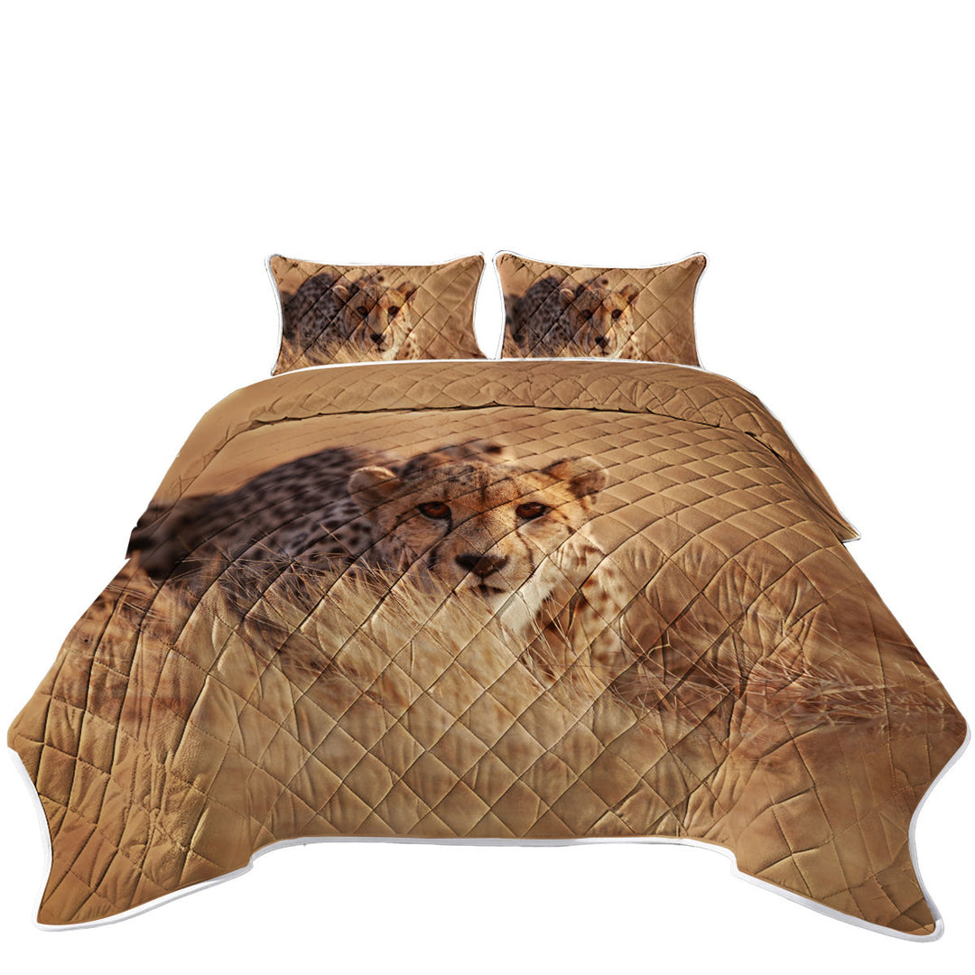 Quilts with Wild Cheetah