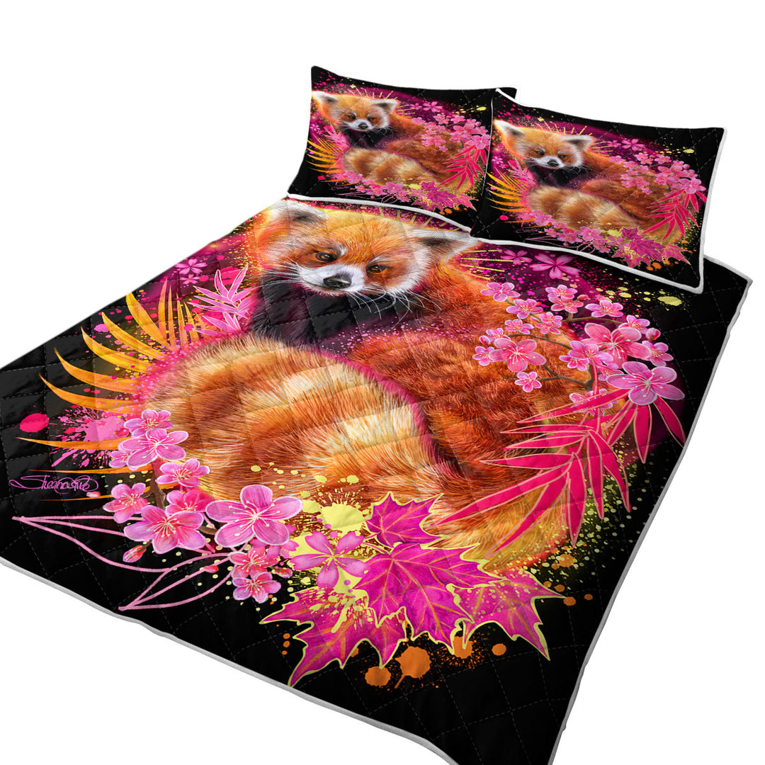 Red Panda Spirit Quilt