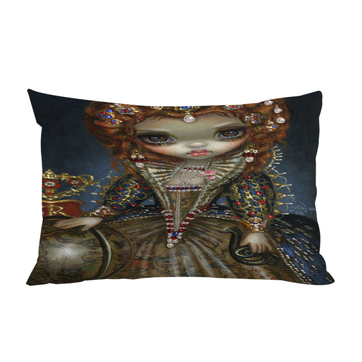 Renaissance Art Queen Elizabeth the First Pillowcase