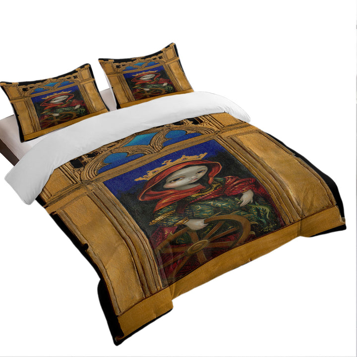 Renaissance Style Art Saint Catherine Oversized King Duvet Cover