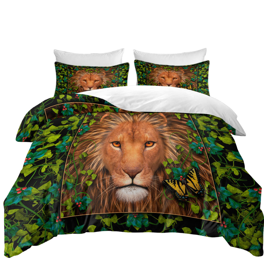 Return of the King Grape leaves Lion Coverlets