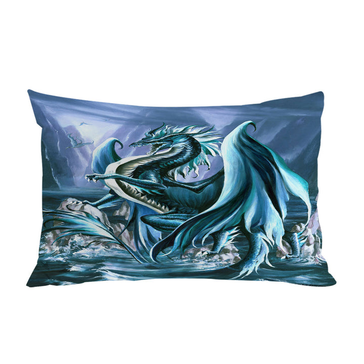 Riptide Ocean Cliffs Dragon Pillowcases