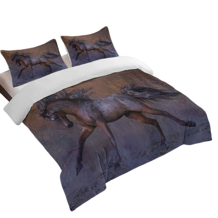 Roan Oak Beautiful Wild Horse Good Duvet Covers