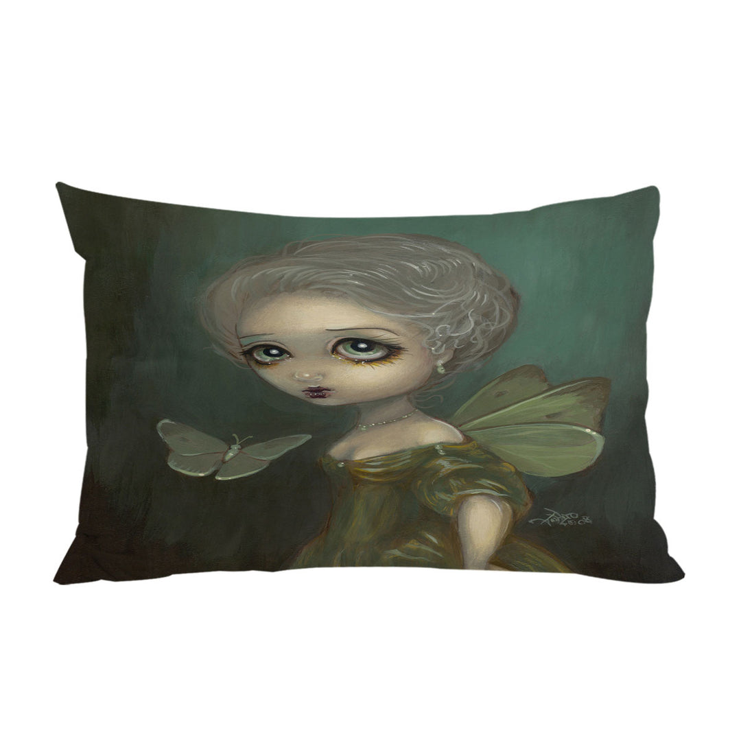 Sad Fairy Art Butterflies in Gloom Pillow Cases