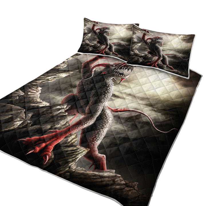 Scary Art the Crematoria Frightening Creature Quilt