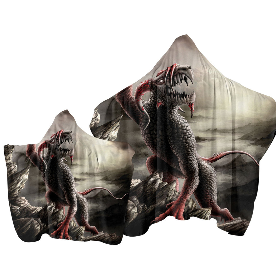 Scary Art the Crematoria Frightening Creature Towel with Hood