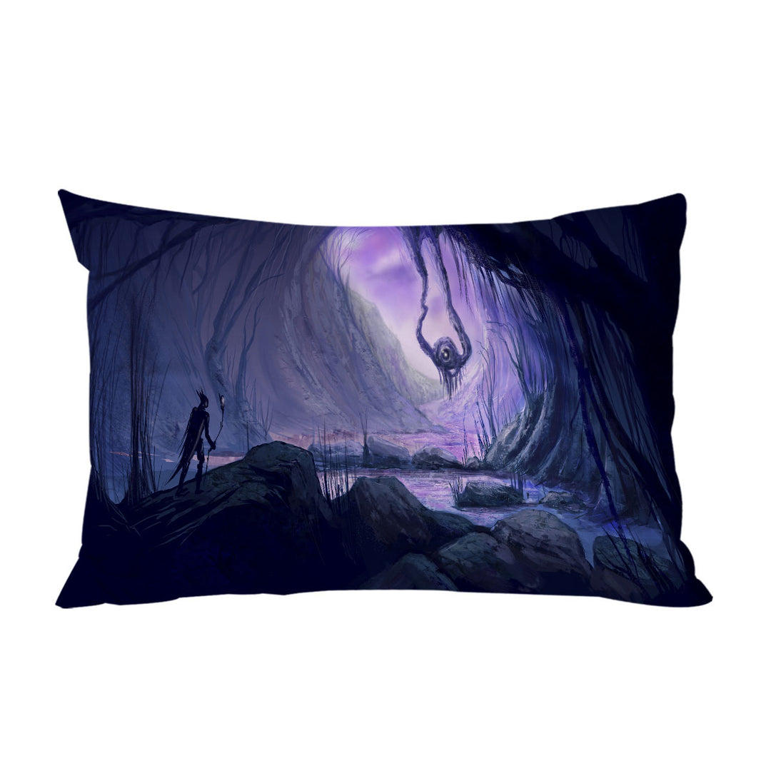 Scary Art the Nightmare Marsh Pillowcase