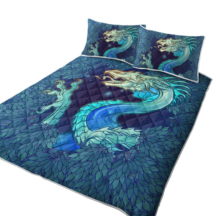 Scary Blue Dragon Quilts for sale