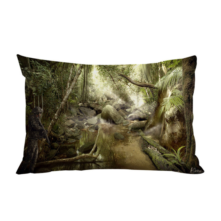 Science Fiction Jungle Pillowcase