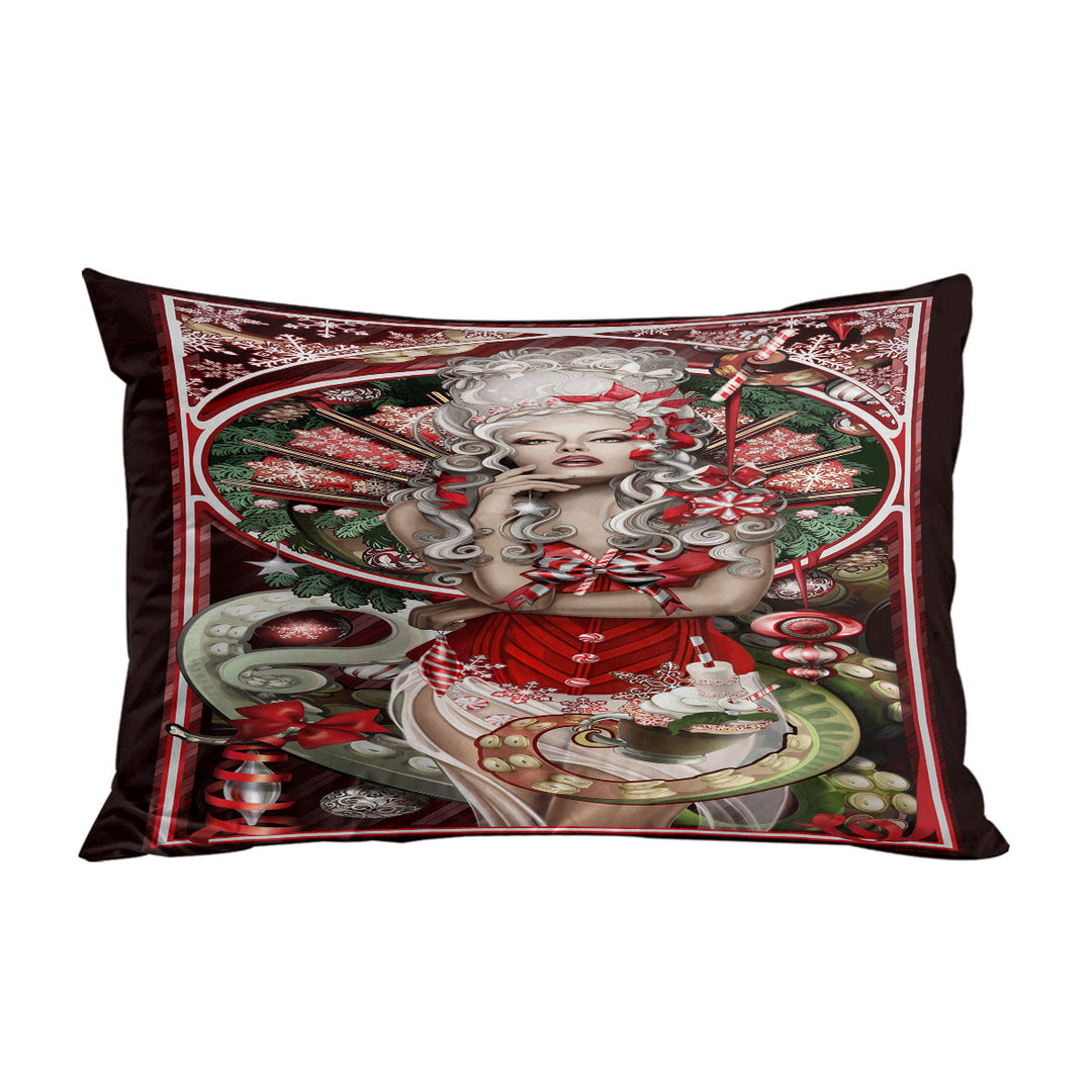 Sexy Art Cthulhu and Beautiful Candy Lady Custom Pillow Cases