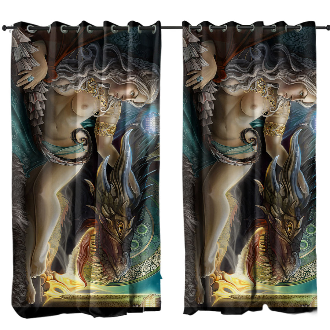 Sexy Princess Mother of Dragons Curtains