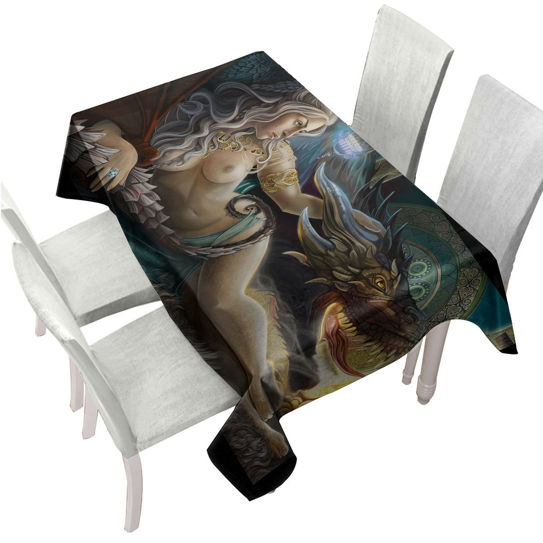 Sexy Princess Mother of Dragons Tablecloths