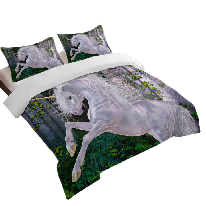 Some Enchanted Evening Magical Unicorn Twin Duvet Covers