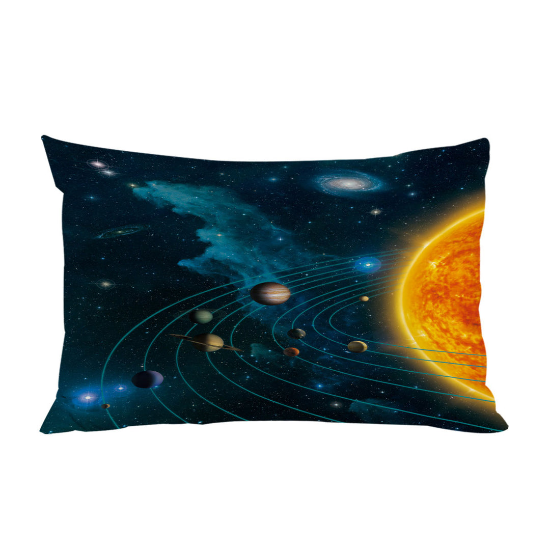 Space Art Solar System Pillow Case Covers