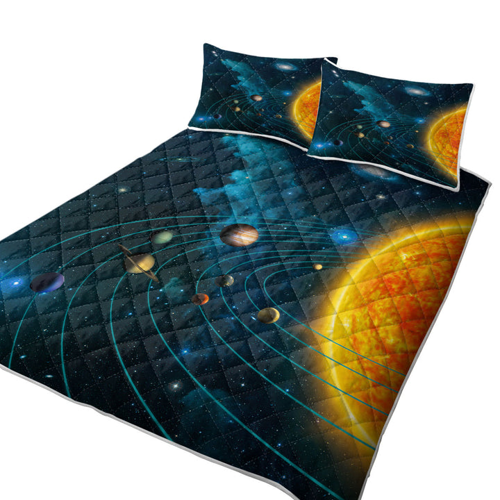 Space Art Solar System Quilt