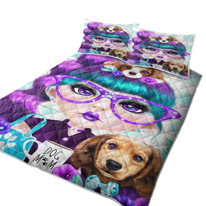 Summer Quilt with Puppy Loving Petunia Munchkinz Girl