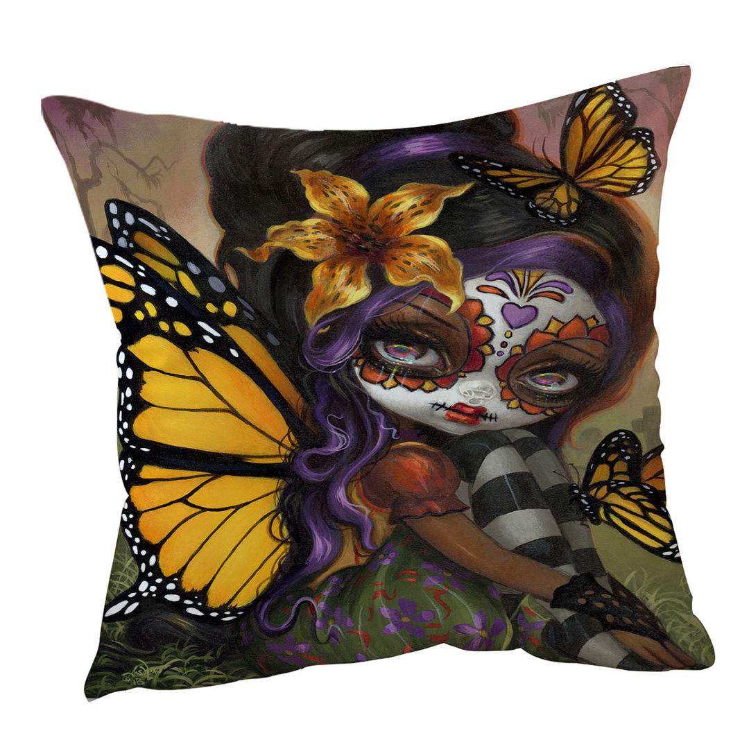 Sweet Isabella Day of the Dead Cushion Covers