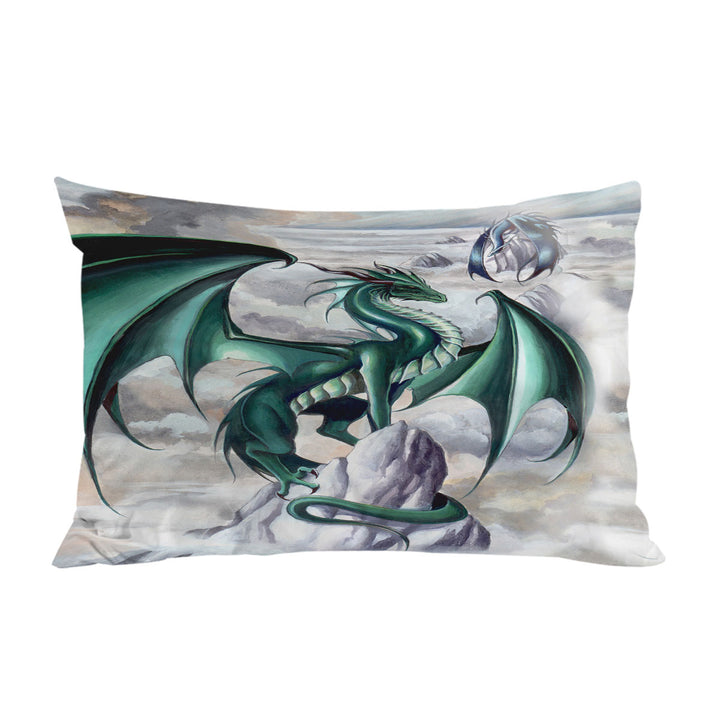 Tempest Clouds Cliffs Dragons Pillowcases