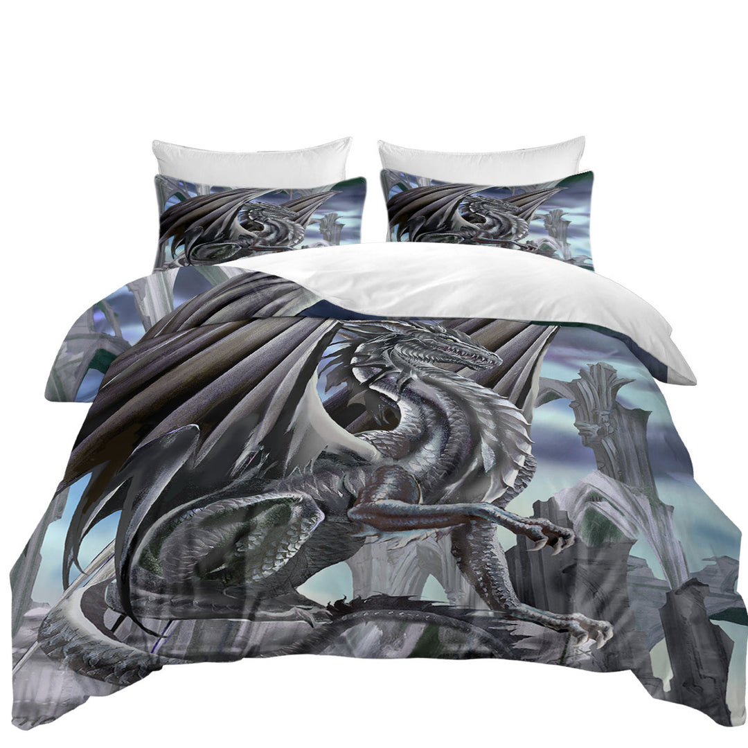 The Black King Dragon Duvet Covers