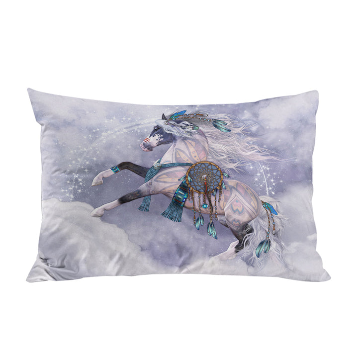 The Cloud Dancer Magical Native American Horse Pillowcase