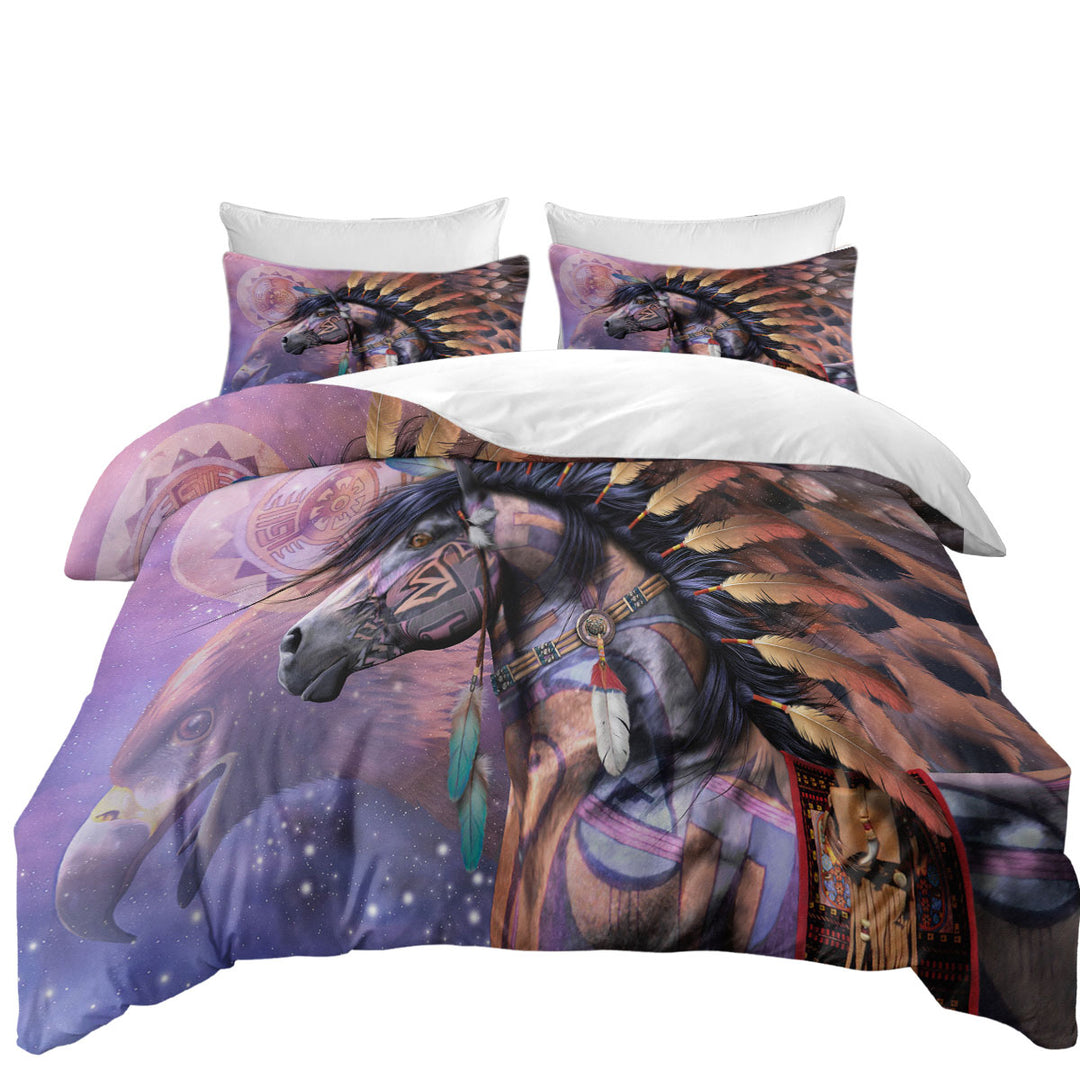 The Shaman Native American Horse Best Duvet Covers