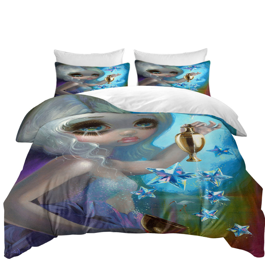 The Star Beautiful Sparkling Girl Duvet Covers