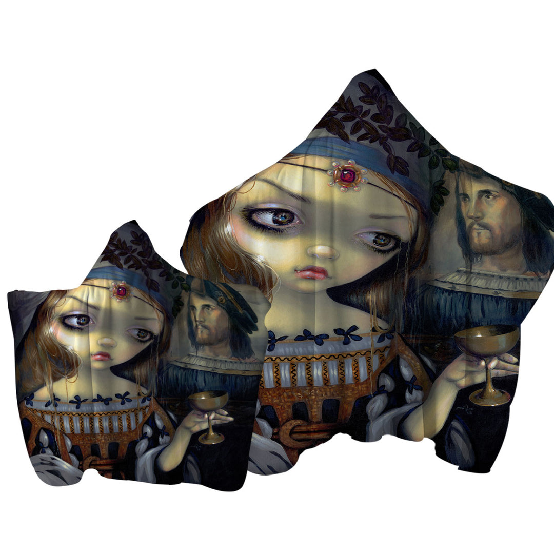 The Vampire Maiden I Vampiri Lucrezia Borgia Towel with Hood