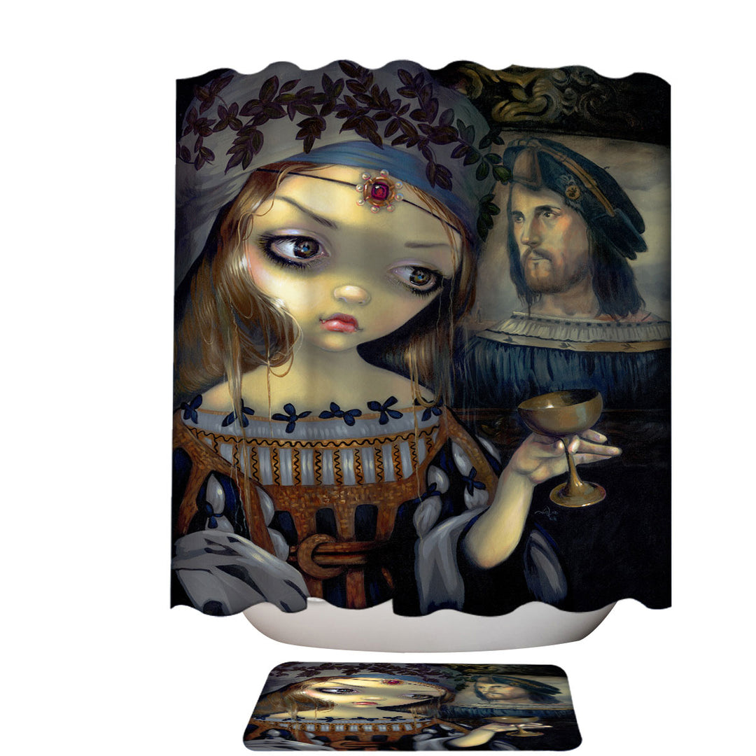 The Vampire Shower Curtain Maiden I Vampiri Lucrezia Borgia