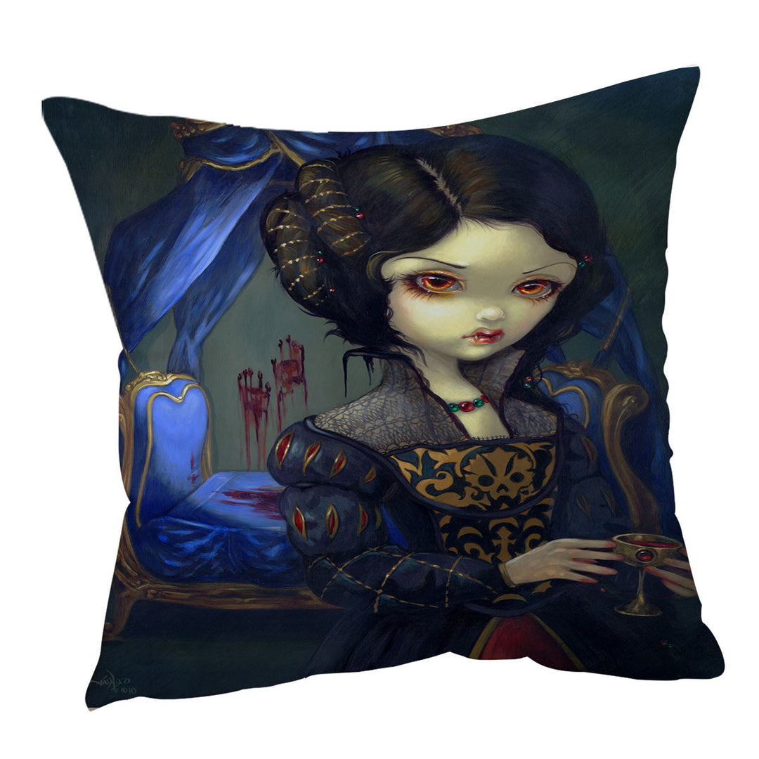 The Vampires Cushion Covers Dark Art I Vampiri Bellissimo Letto