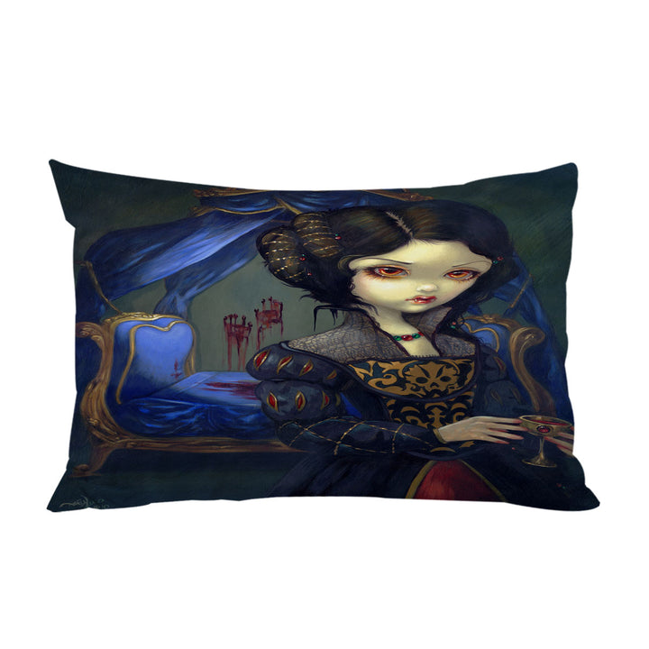 The Vampires Dark Art I Vampiri Bellissimo Letto Pillow Cases