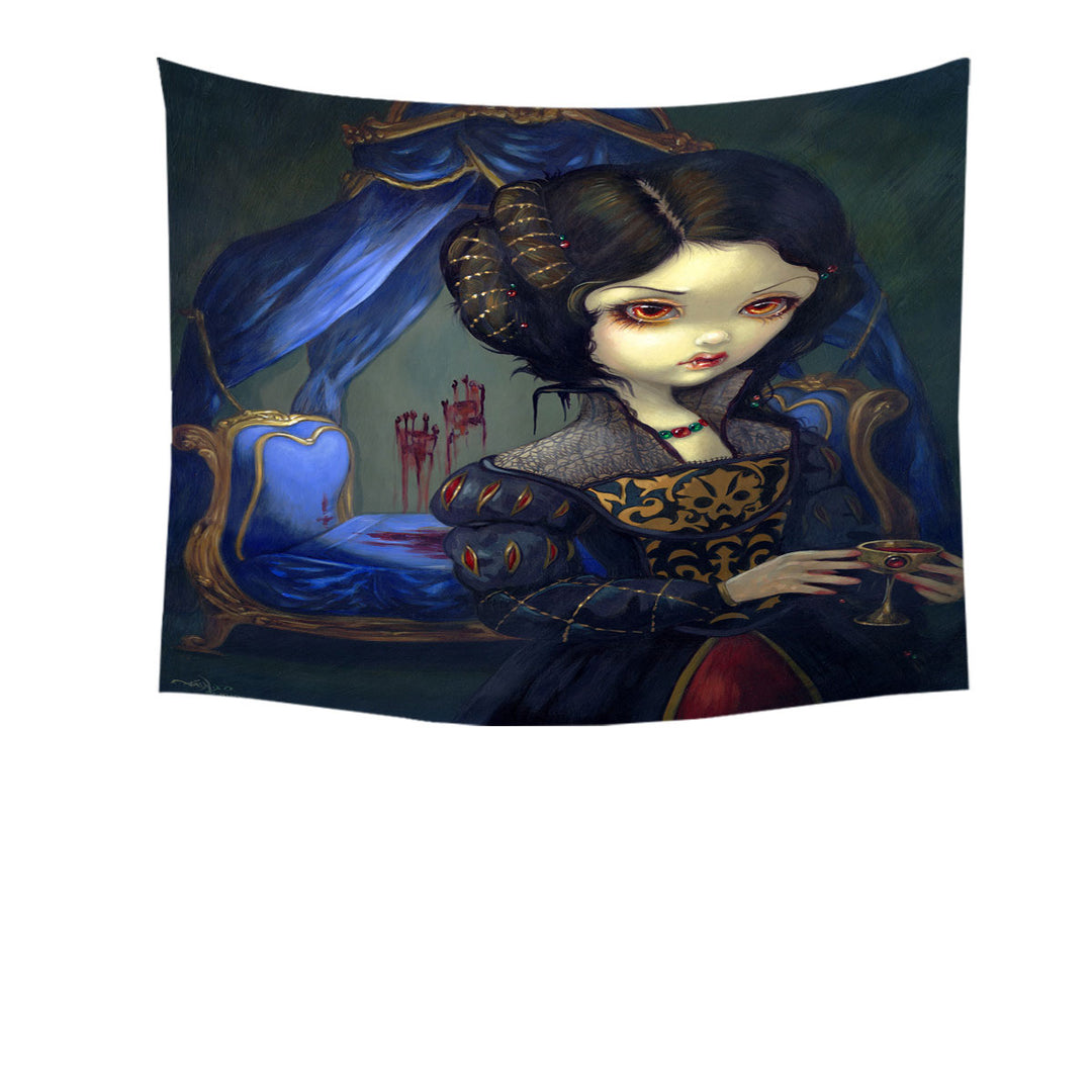 The Vampires Wall Decor Dark Art I Vampiri Bellissimo Letto