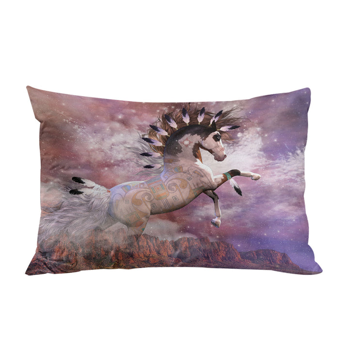 Thunder Mesa Native American Spirit Horse Pillowcases